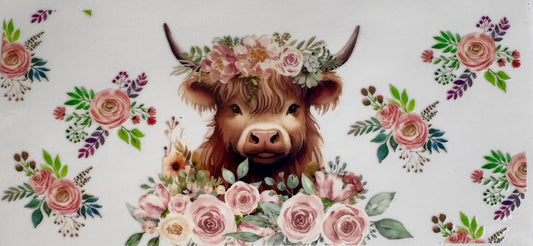 Floral Cow