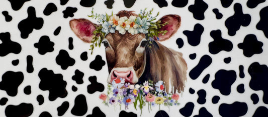 Floral Cow