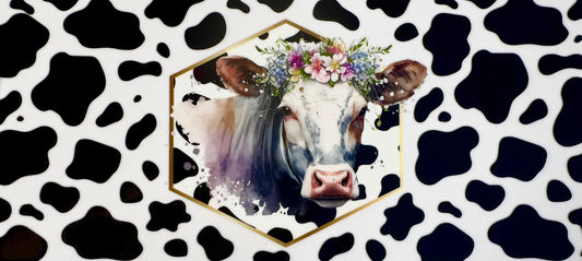 Floral Cow