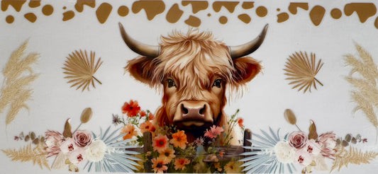 Floral Cow