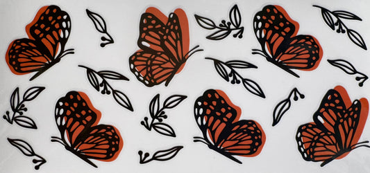 Orange Butterflies