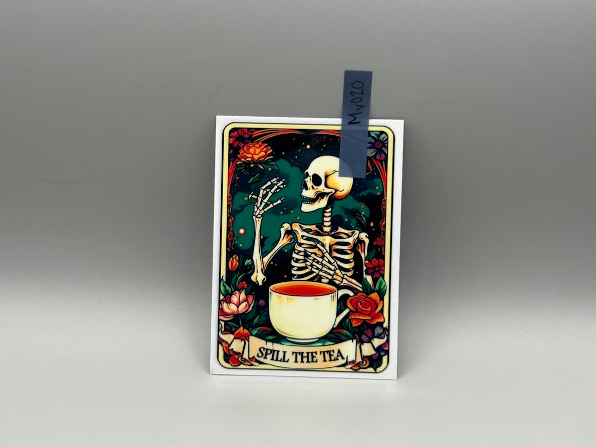 MY020 Spill The Tea Tarot card
