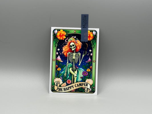 MY026 The Happy Camper Tarot card