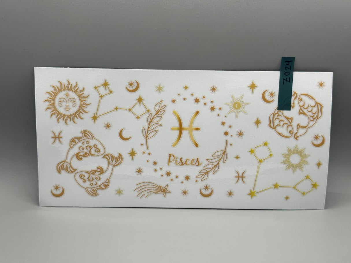 Z024 Gold Pisces