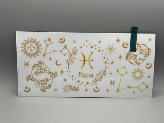 Z024 Gold Pisces