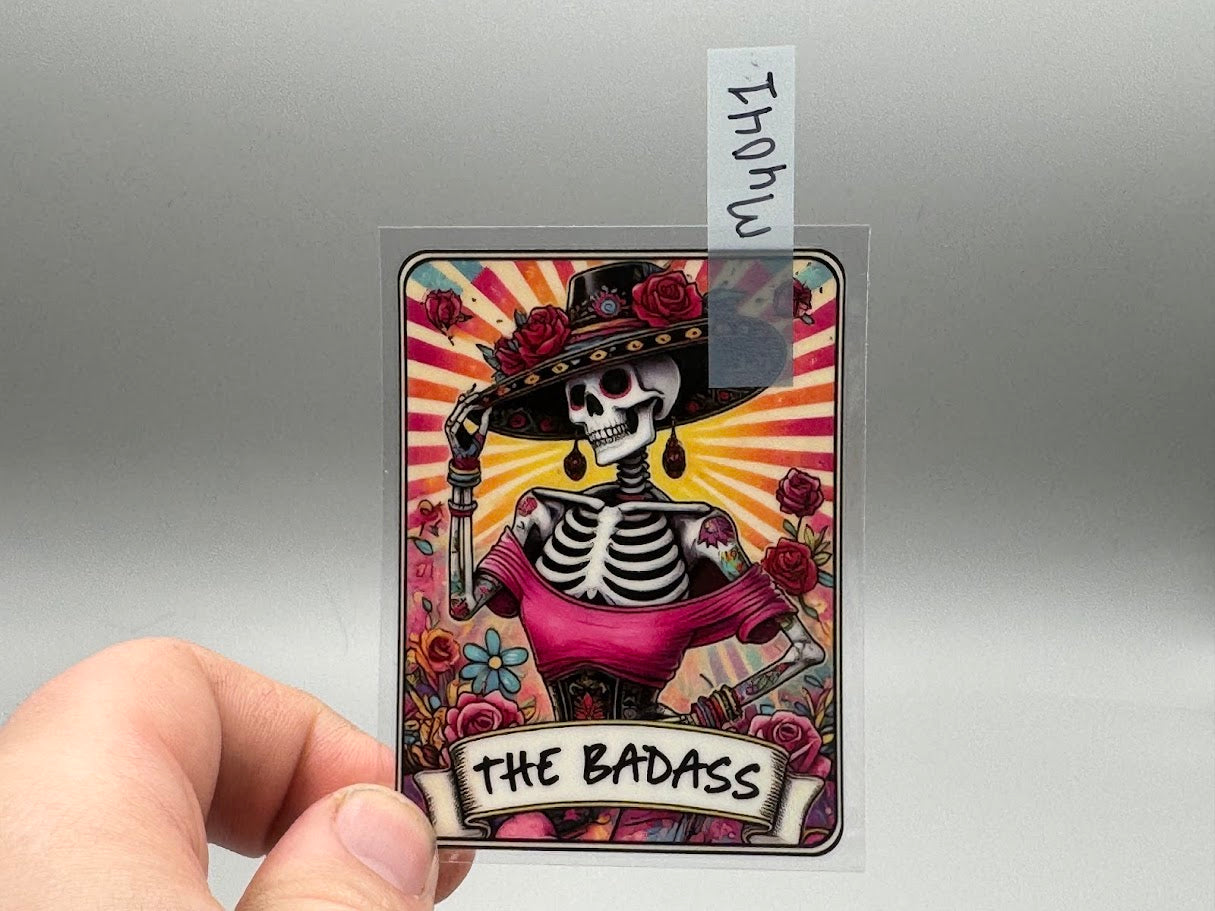MY041 The Badass Tarot card