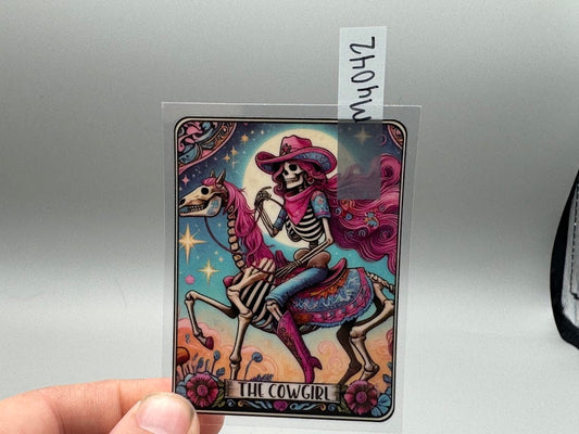 MY042 The Cowgirl Tarot card