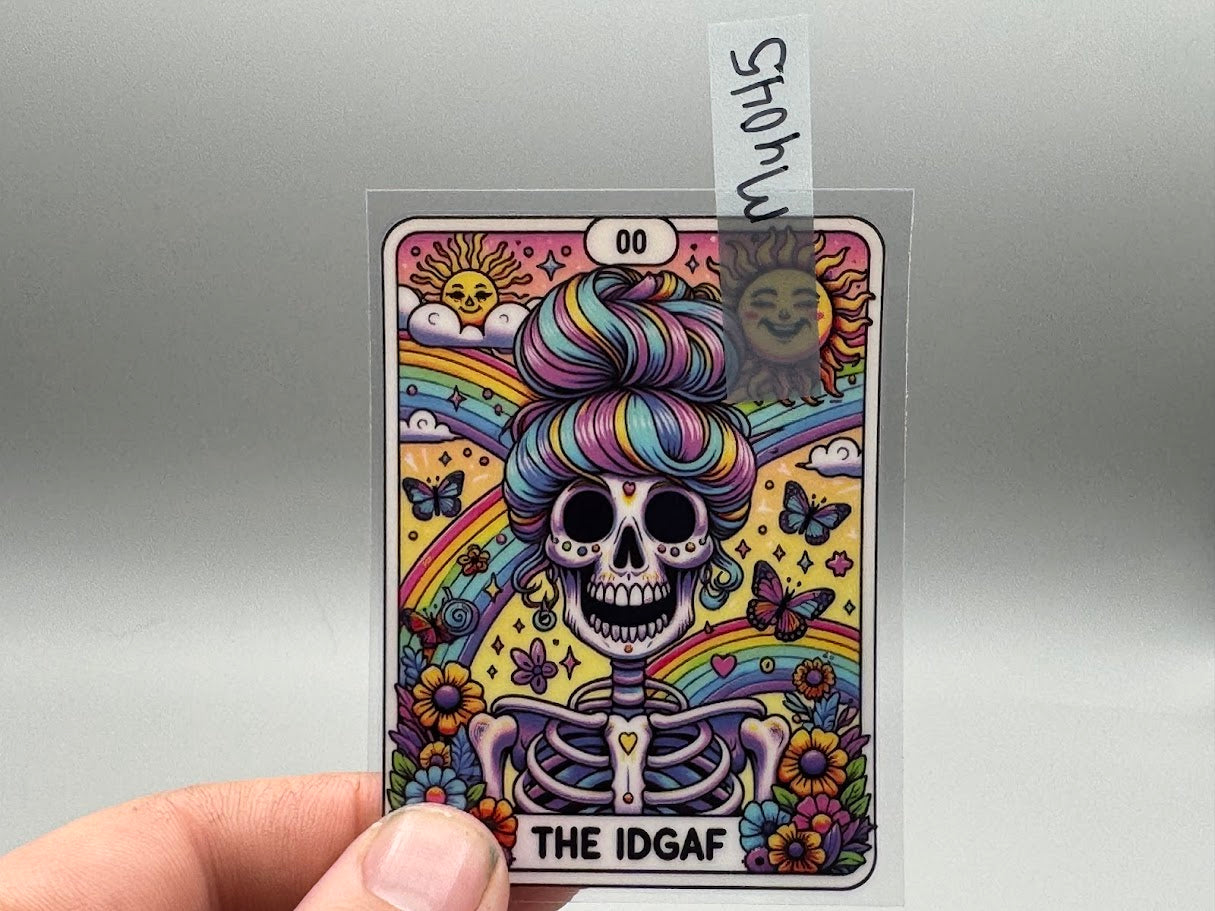 MY045 The IDGAF Tarot card