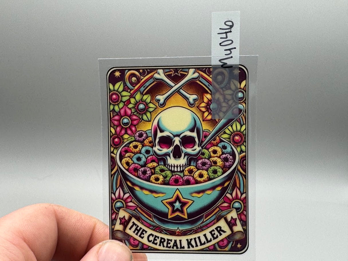 MY046 The Cereal Killer Tarot card