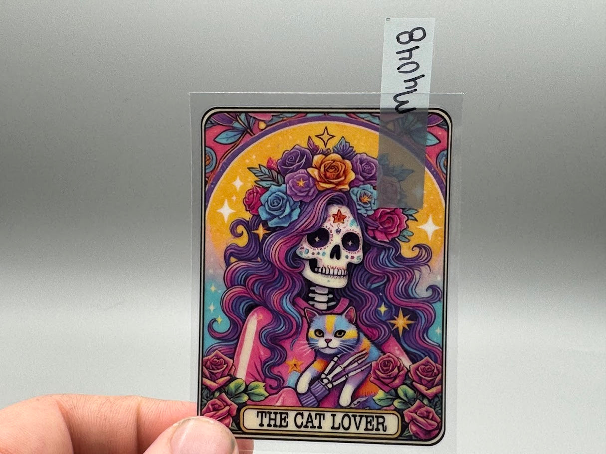 MY048 The Cat Lover Tarot card