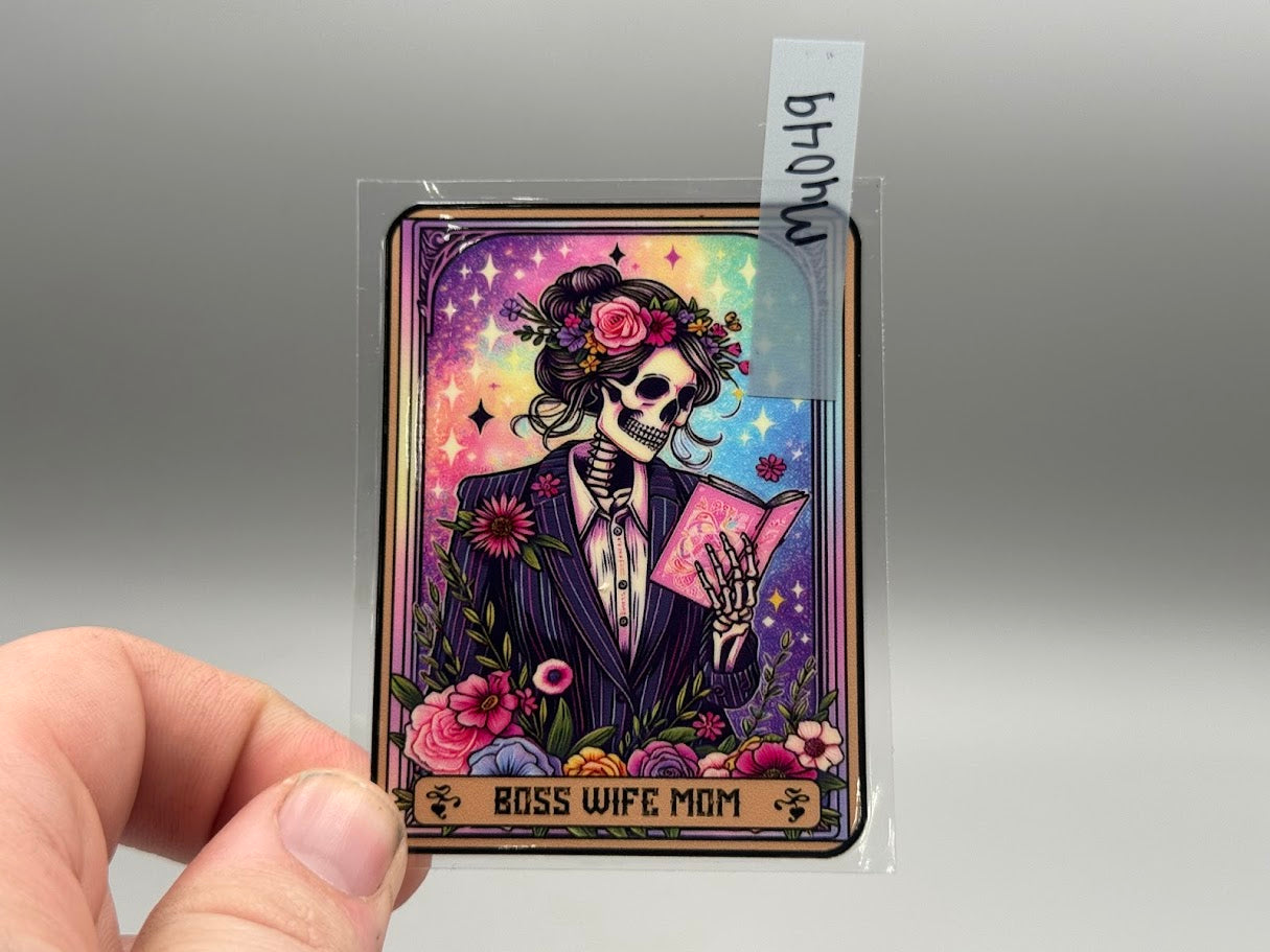MY049 Boss Wife Mom Tarot card