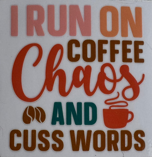 I run on coffee