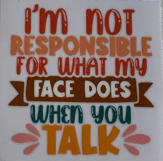 I'm not responsible