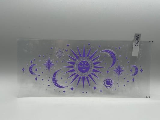 MY059 purple stars, sun and moon