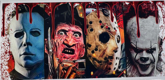 Michael, Freddy, Jason, Pennywise