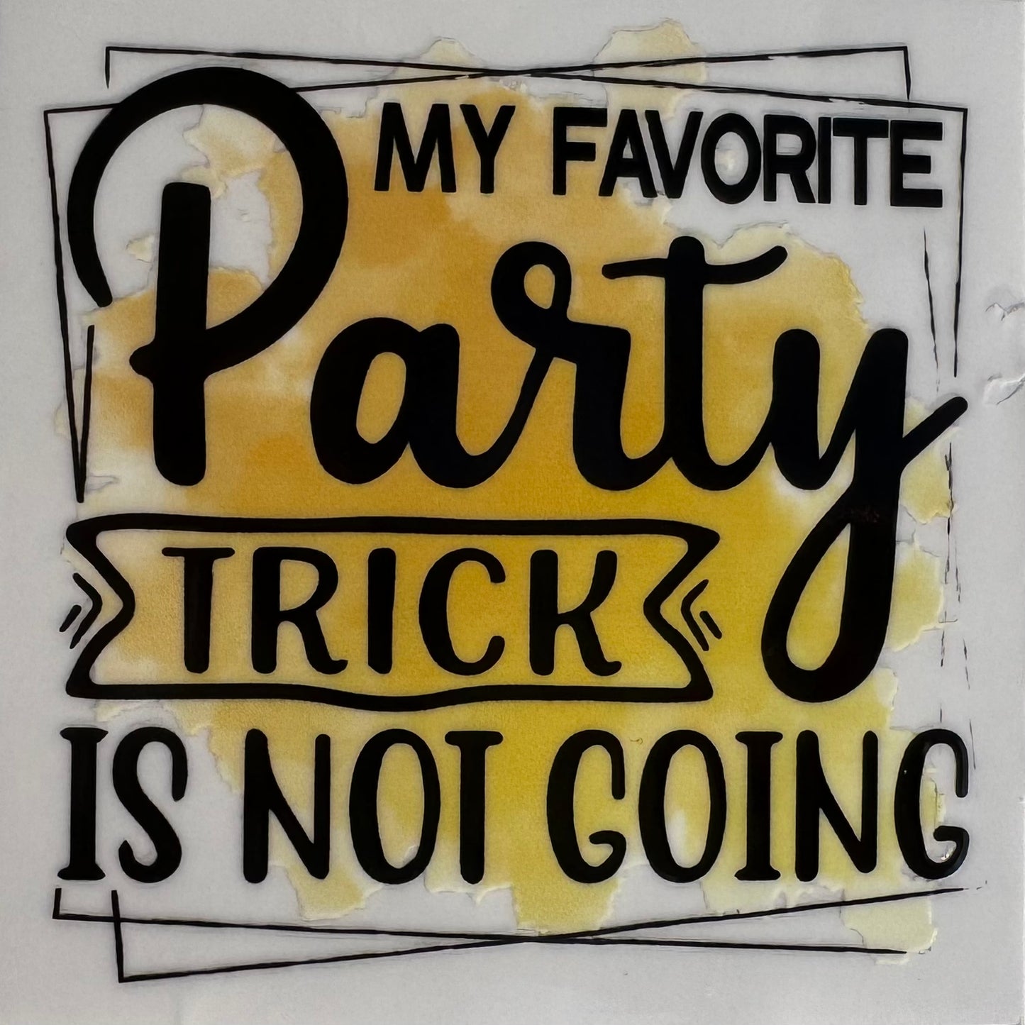 Favorite party trick