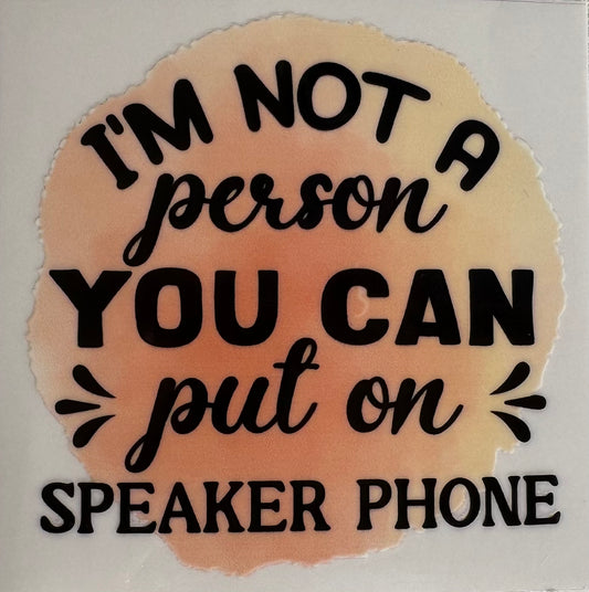 Not a person