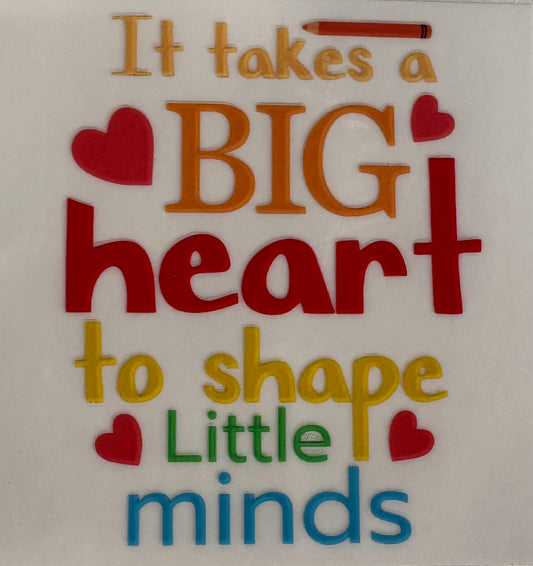 Big Heart to Shape Little Minds