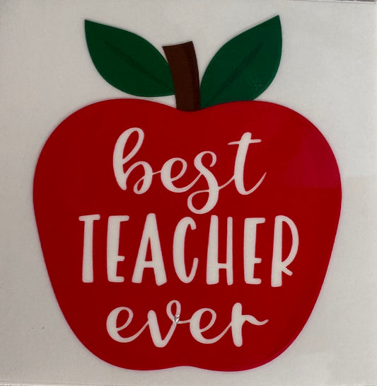 Apple Best Teacher Ever
