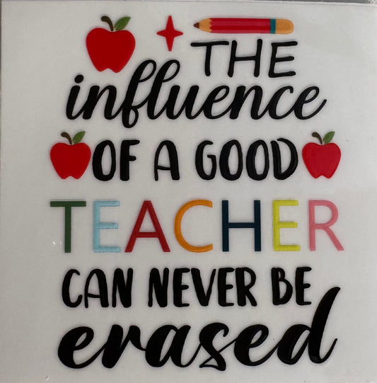 Influence of a Good Teacher