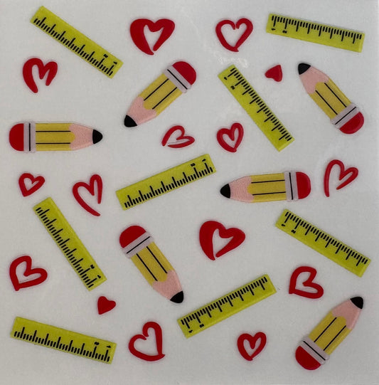 Pencils and Hearts