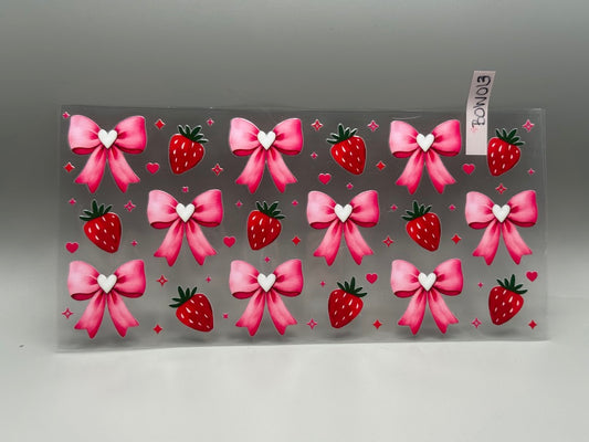 BOW013 Strawberry Bow