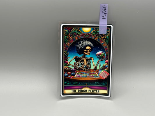 MY060 The Bingo Player Tarot Card
