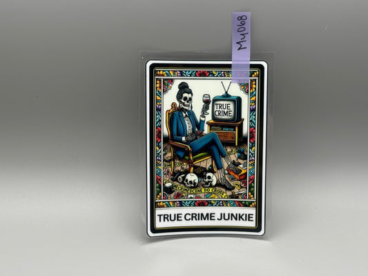 MY068 The True Crime Junkie Tarot Card