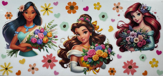 C002 Pocahontas, Belle, Ariel