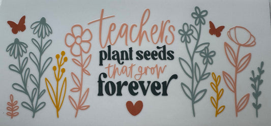 Pastel Teachers Plant Seeds