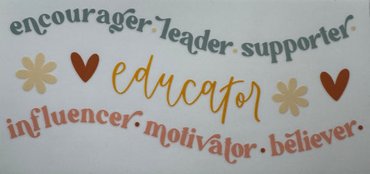 Educator Inspire Words