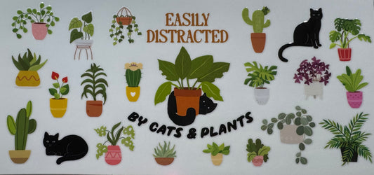 FL020 Cats and Plants