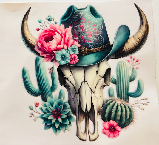 Western Skull Hat