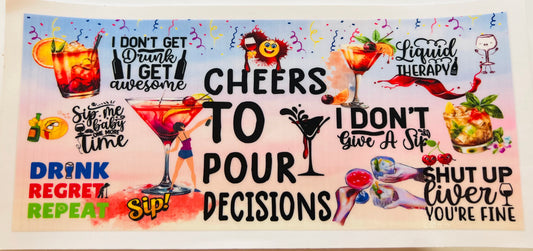 Cheers to pour decisions