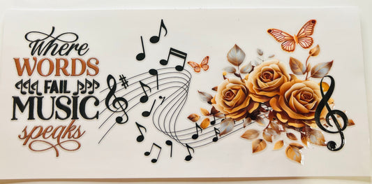 Where words fail music speak