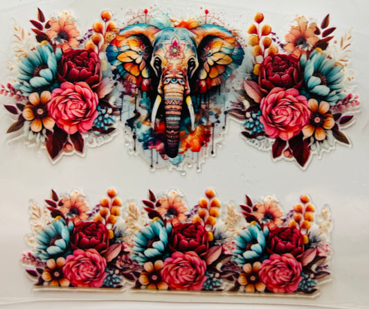 Floral Elephant