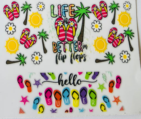 Life is better in Flip Flops (mini)