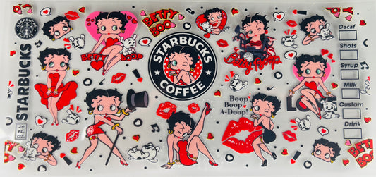 FD019 Betty Boop Starbucks