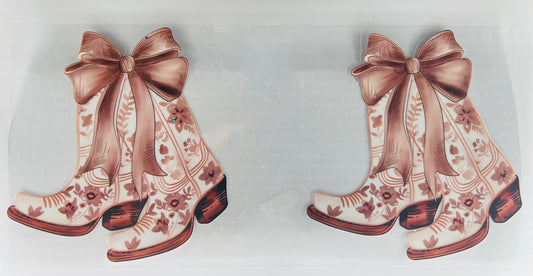 Floral Boots (tan)