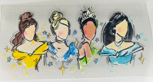 Disney Princess silhouette