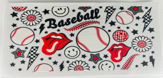 Red, White and Black baseball