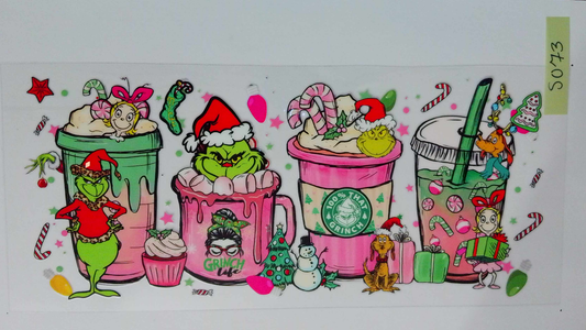 XMAS028 Grinch coffees