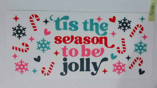 XMAS035 tis the season to be jolly