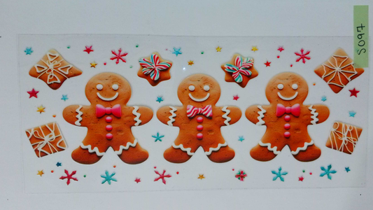 XMAS052 Gingerbread Men
