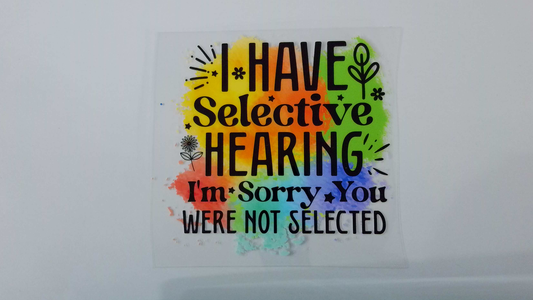 SAR049 Selective Hearing