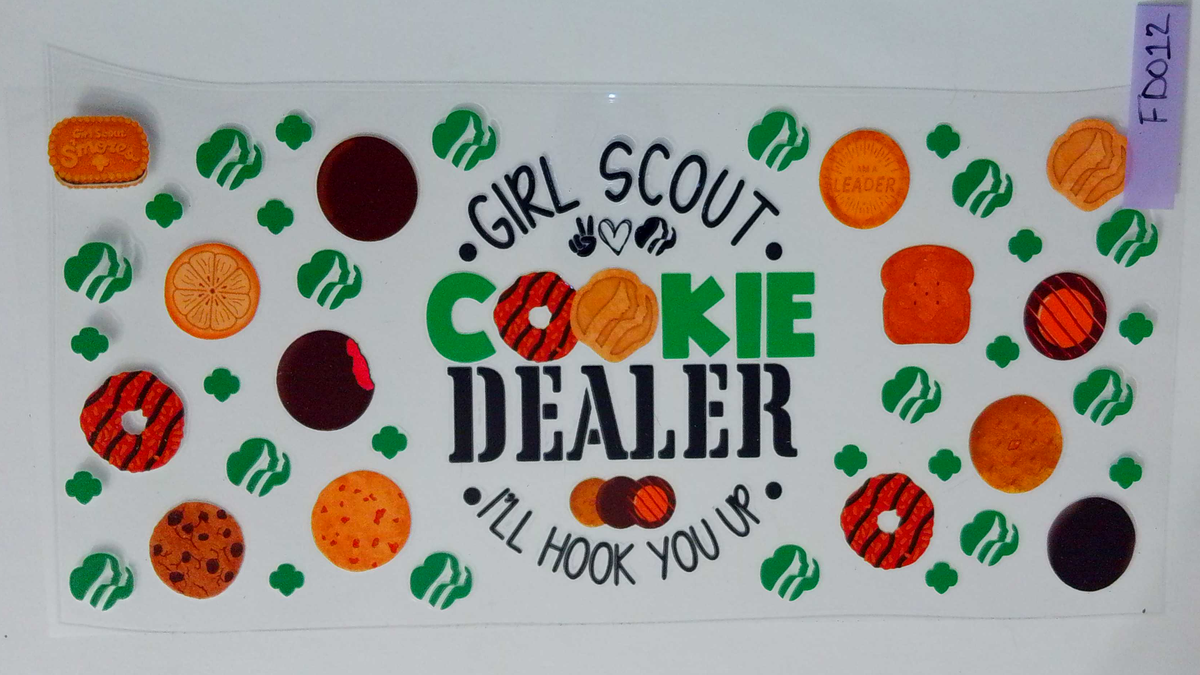 Fd012 FD012 Girl Scout Cookie Dealer – Creased Memories