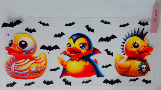 HAL014 Halloween Ducks