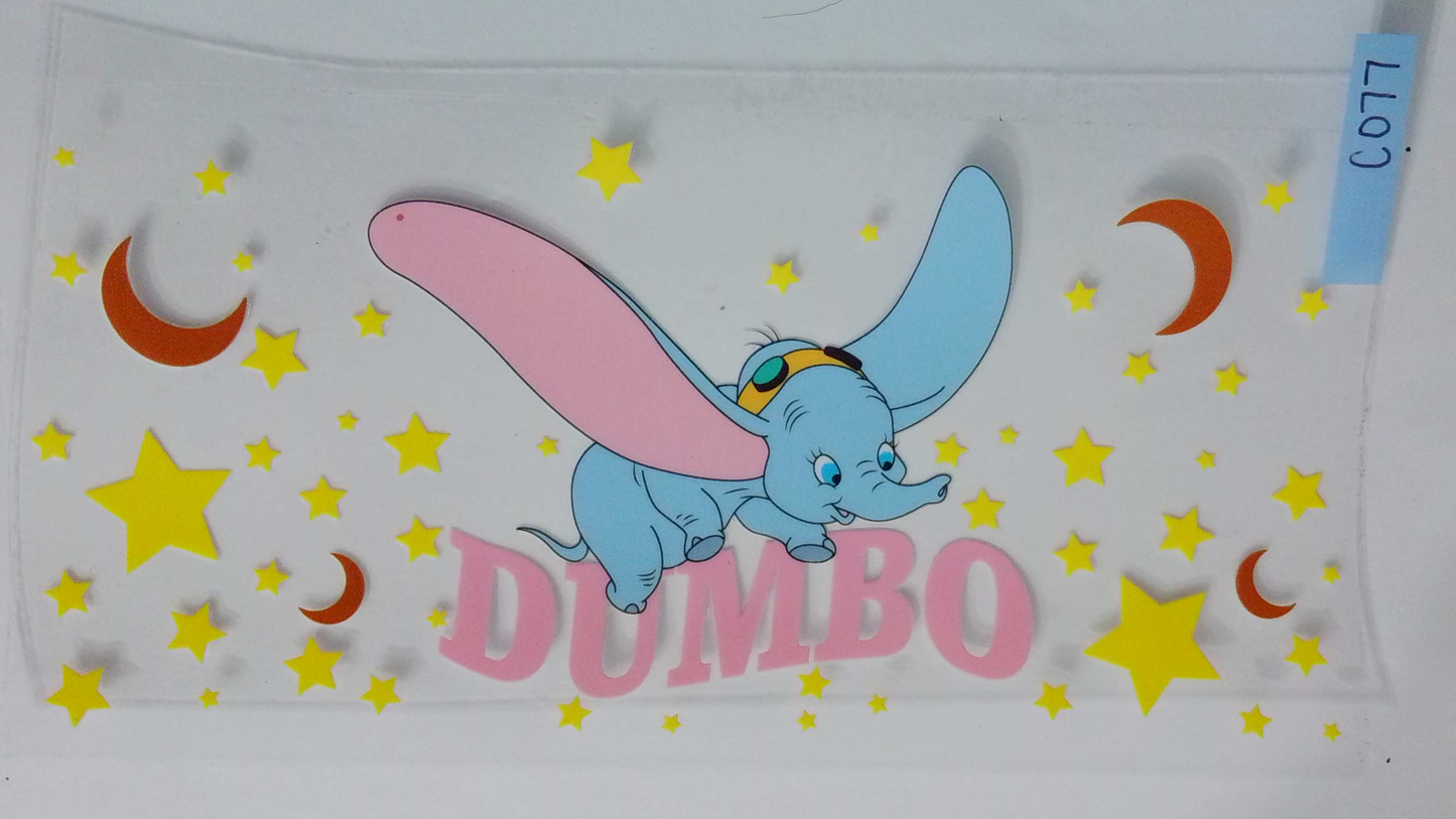 C077 Dumbo w/ stars and moon