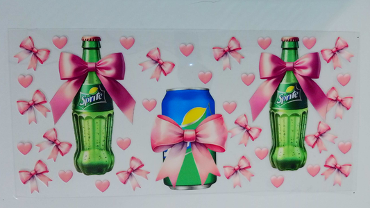 FD Sprite can and bottle