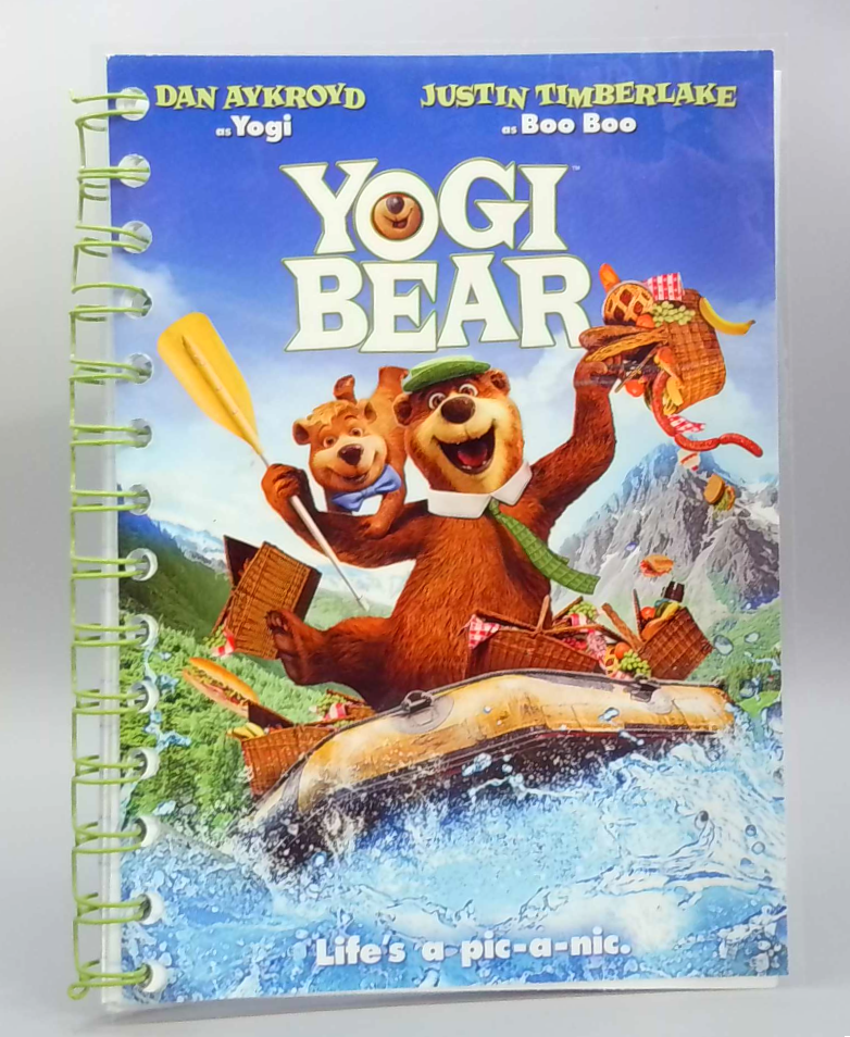 Yogi Bear DVD notebook